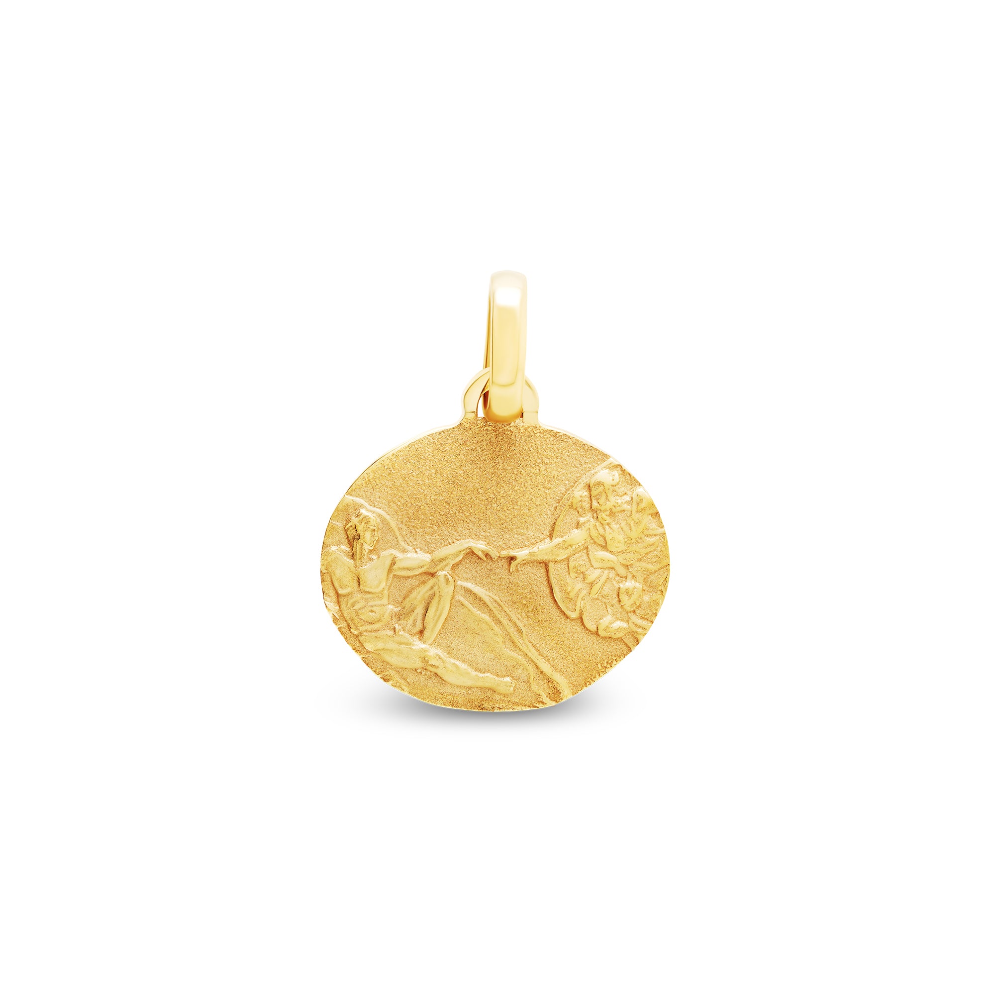 Médaille création du monde médium en or