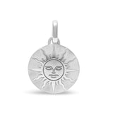 Médaille soleil en or grand modèle
