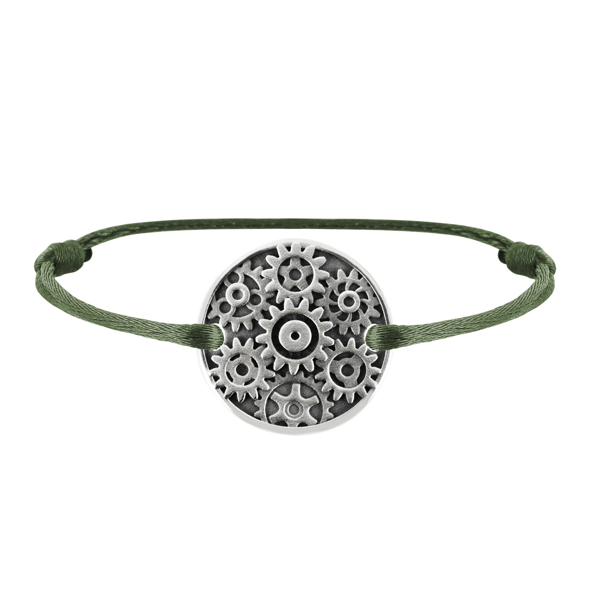 Engrenages silver link bracelet