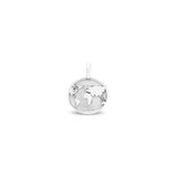 Médaille mappemonde baby en or