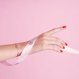 Bracelet Octobre Rose en argent