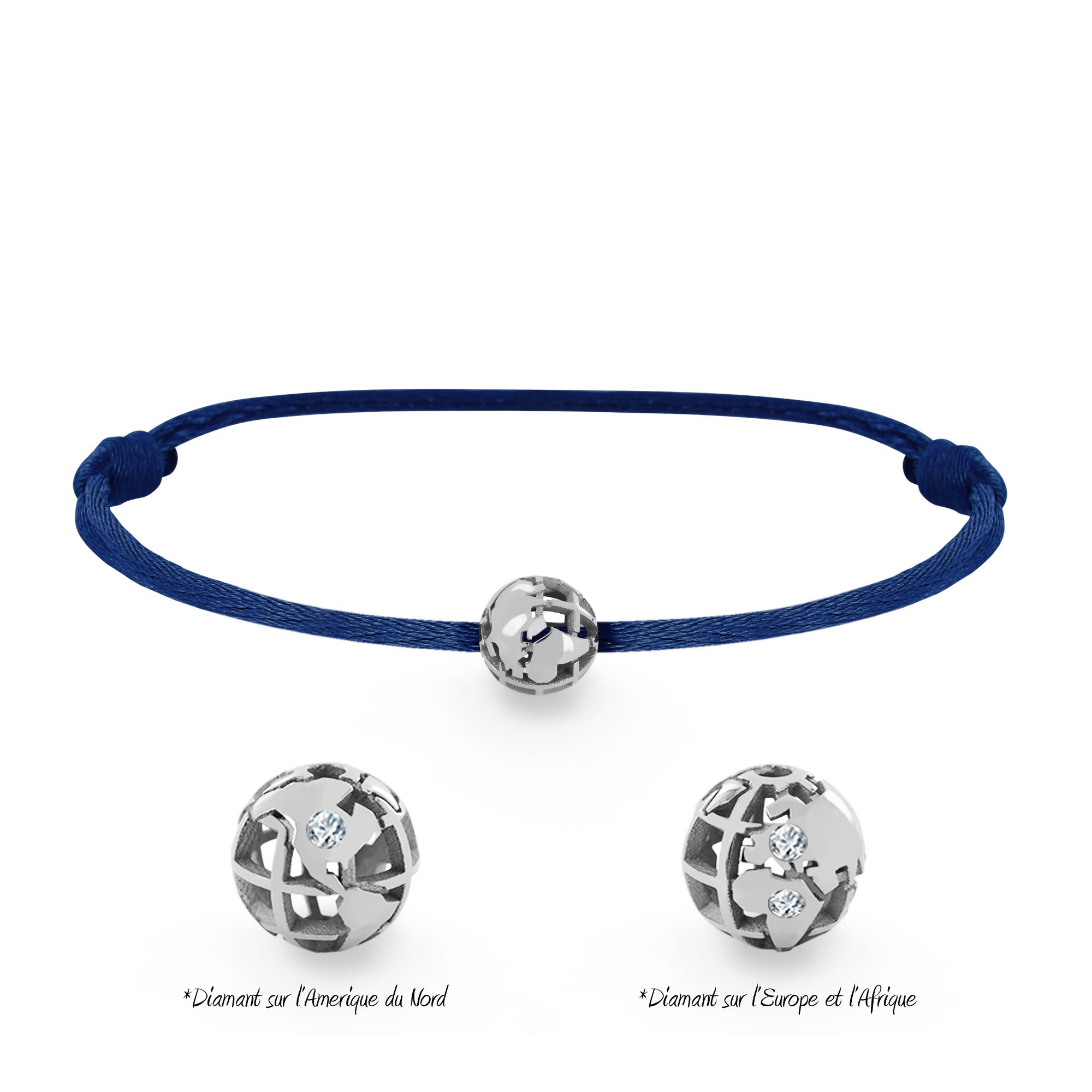 Bracelet Perle de voyage Baby personnalisable