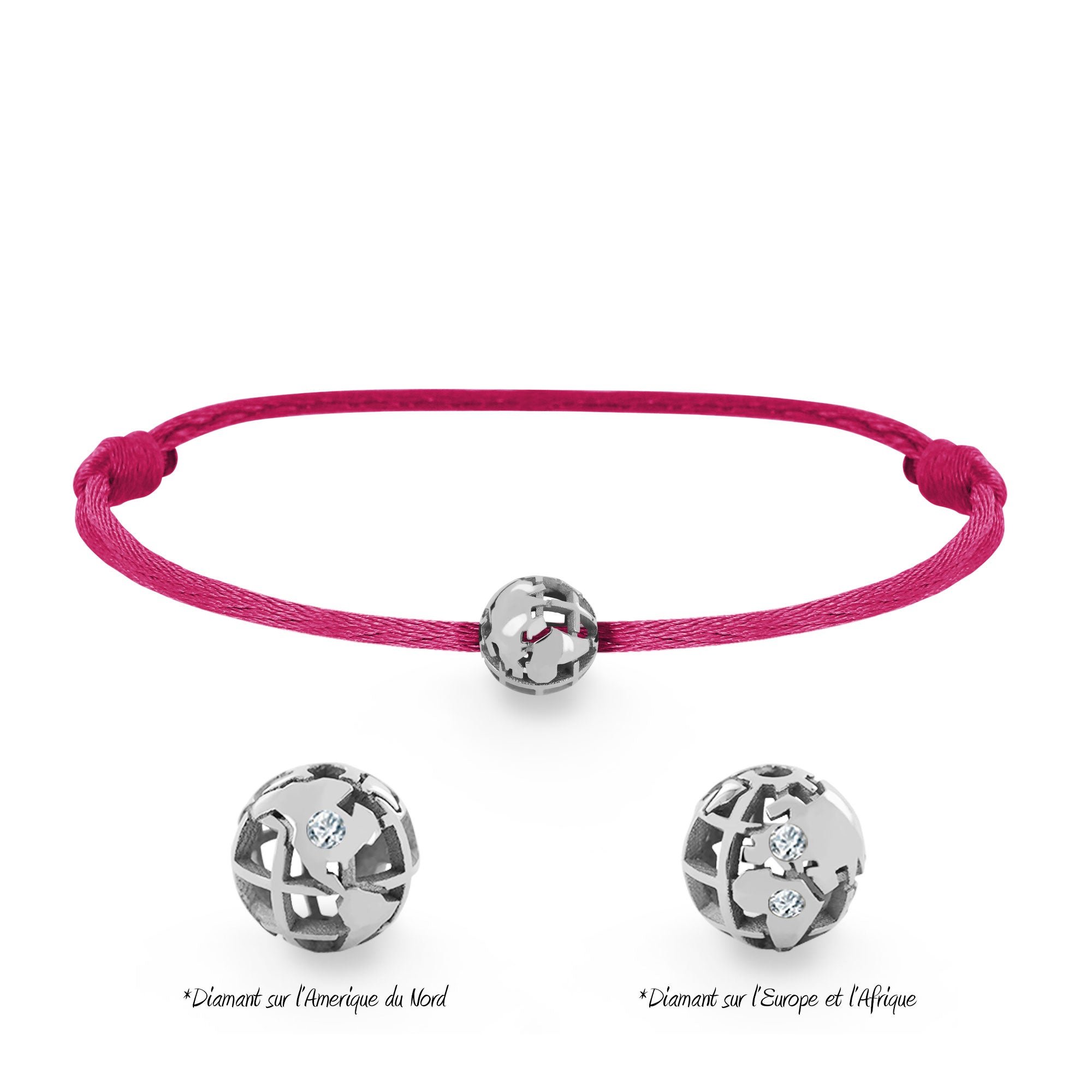 Bracelet Perle de voyage Baby personnalisable
