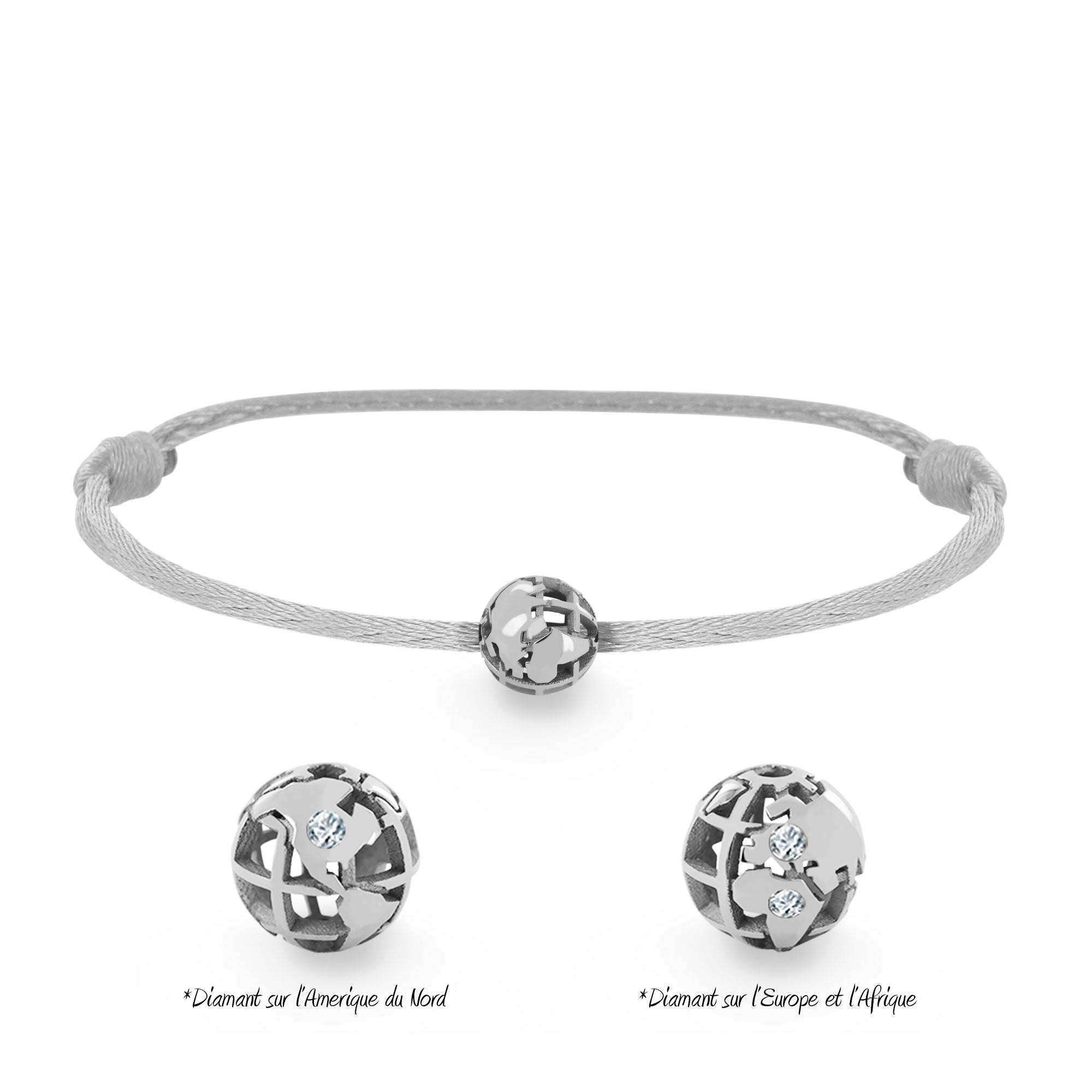 Bracelet Perle de voyage Baby personnalisable