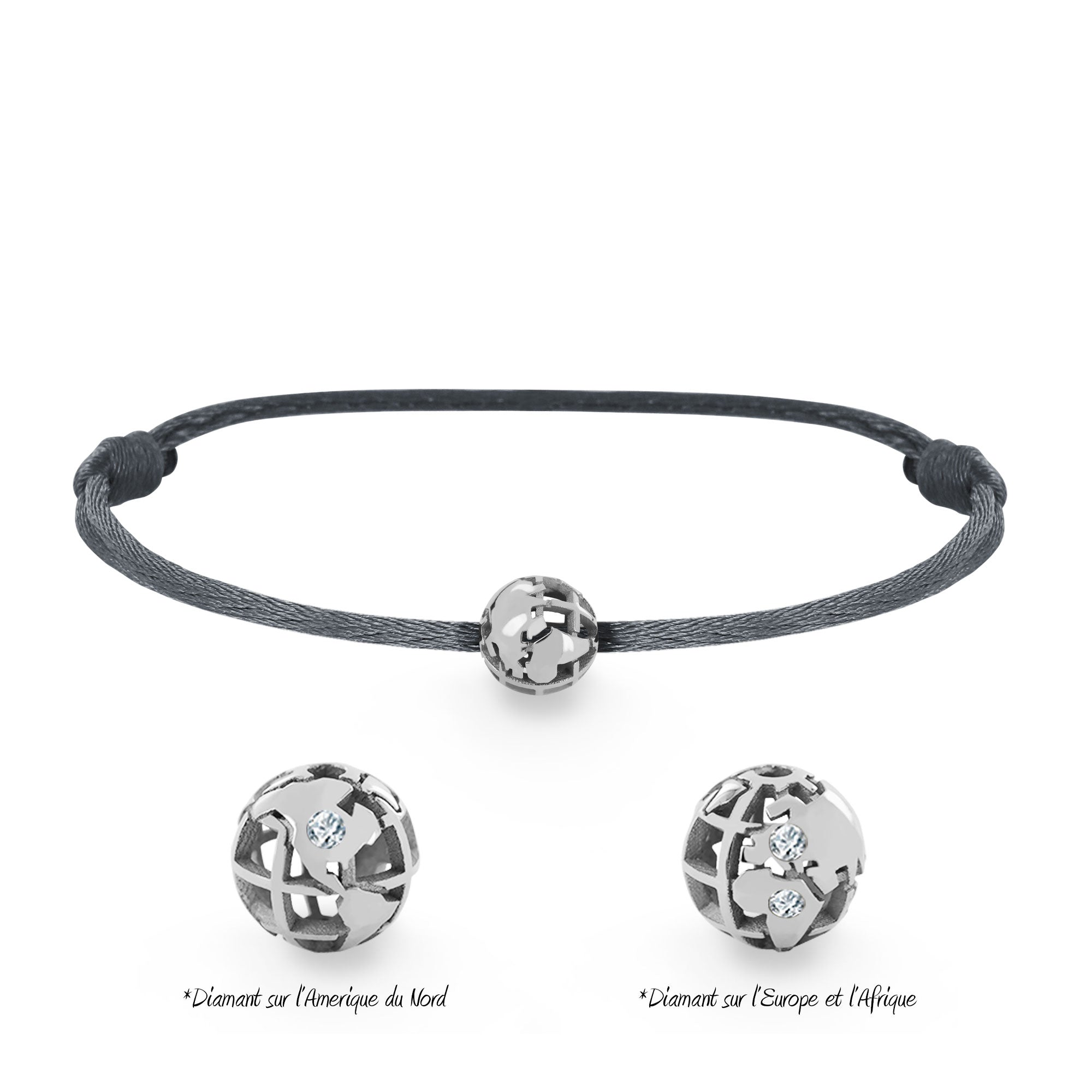 Bracelet Perle de voyage Baby personnalisable