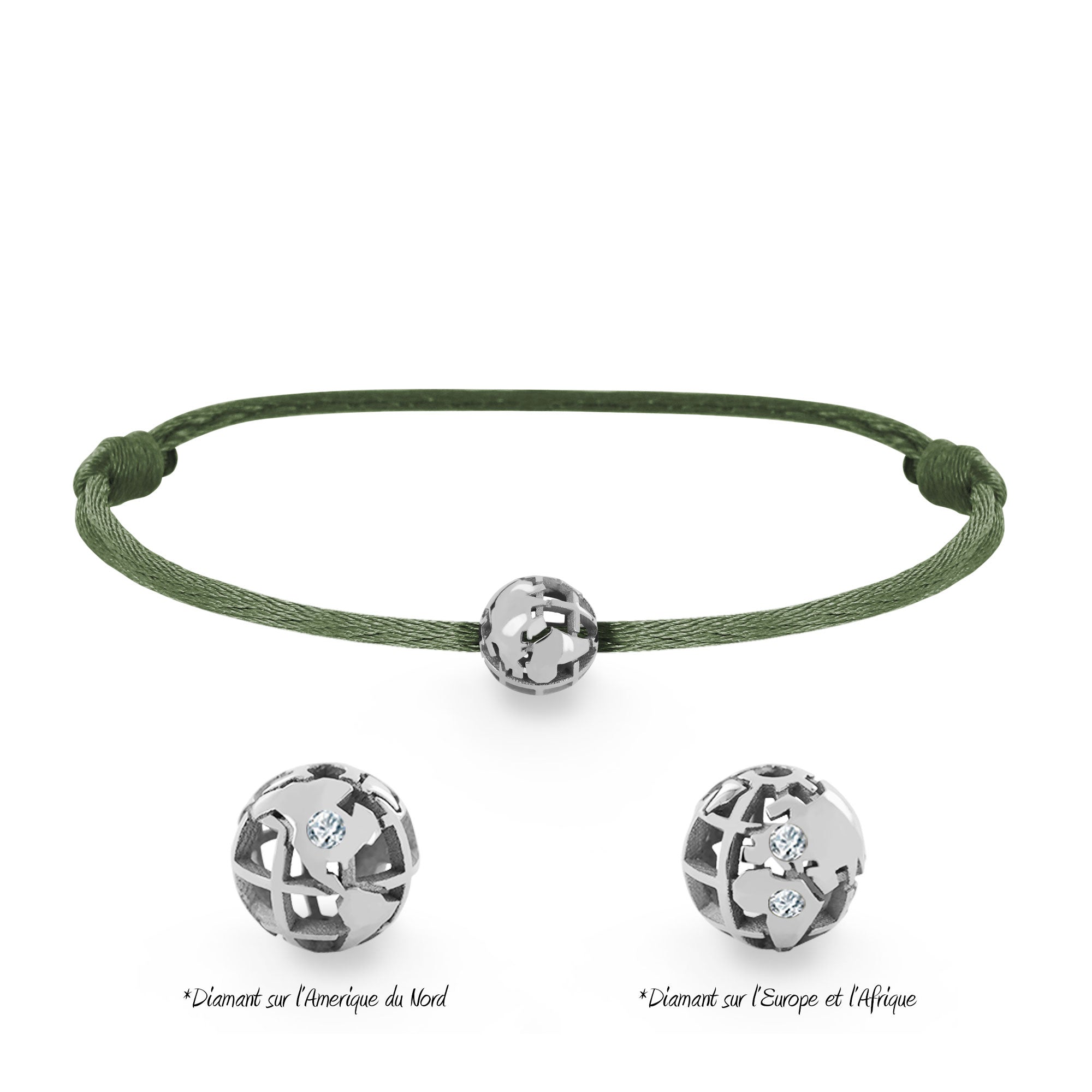 Bracelet Perle de voyage Baby personnalisable