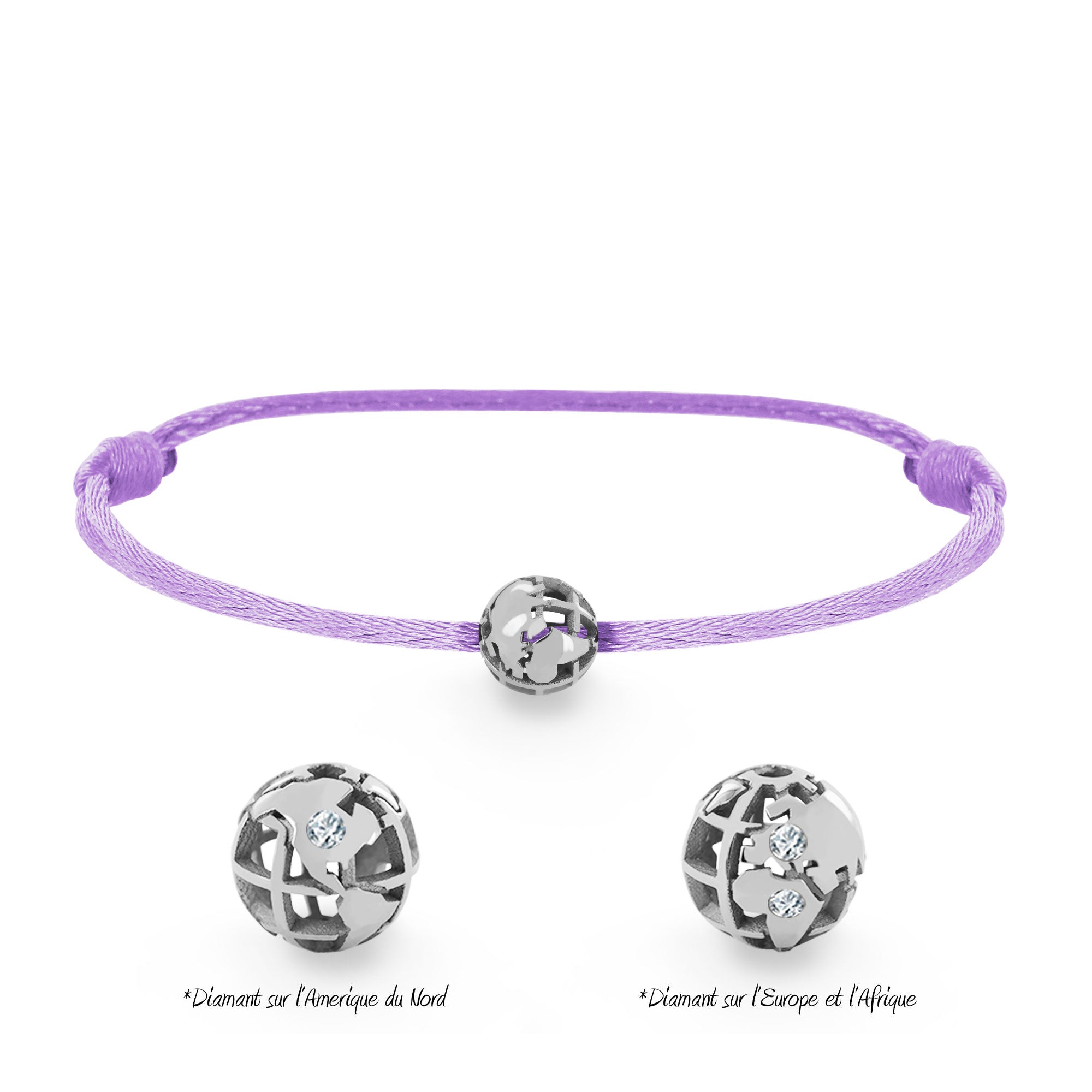 Bracelet Perle de voyage Baby personnalisable