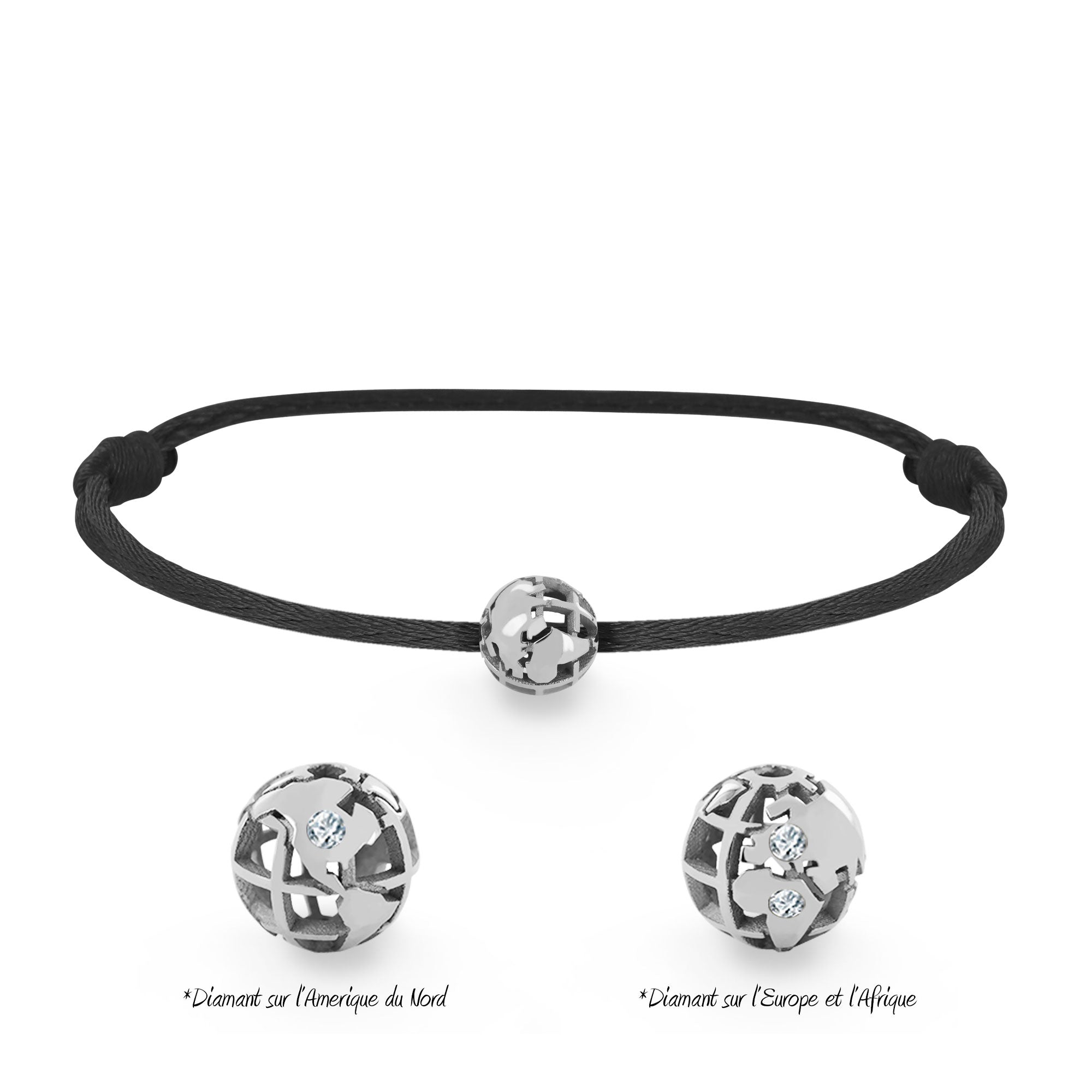 Bracelet Perle de voyage Baby personnalisable