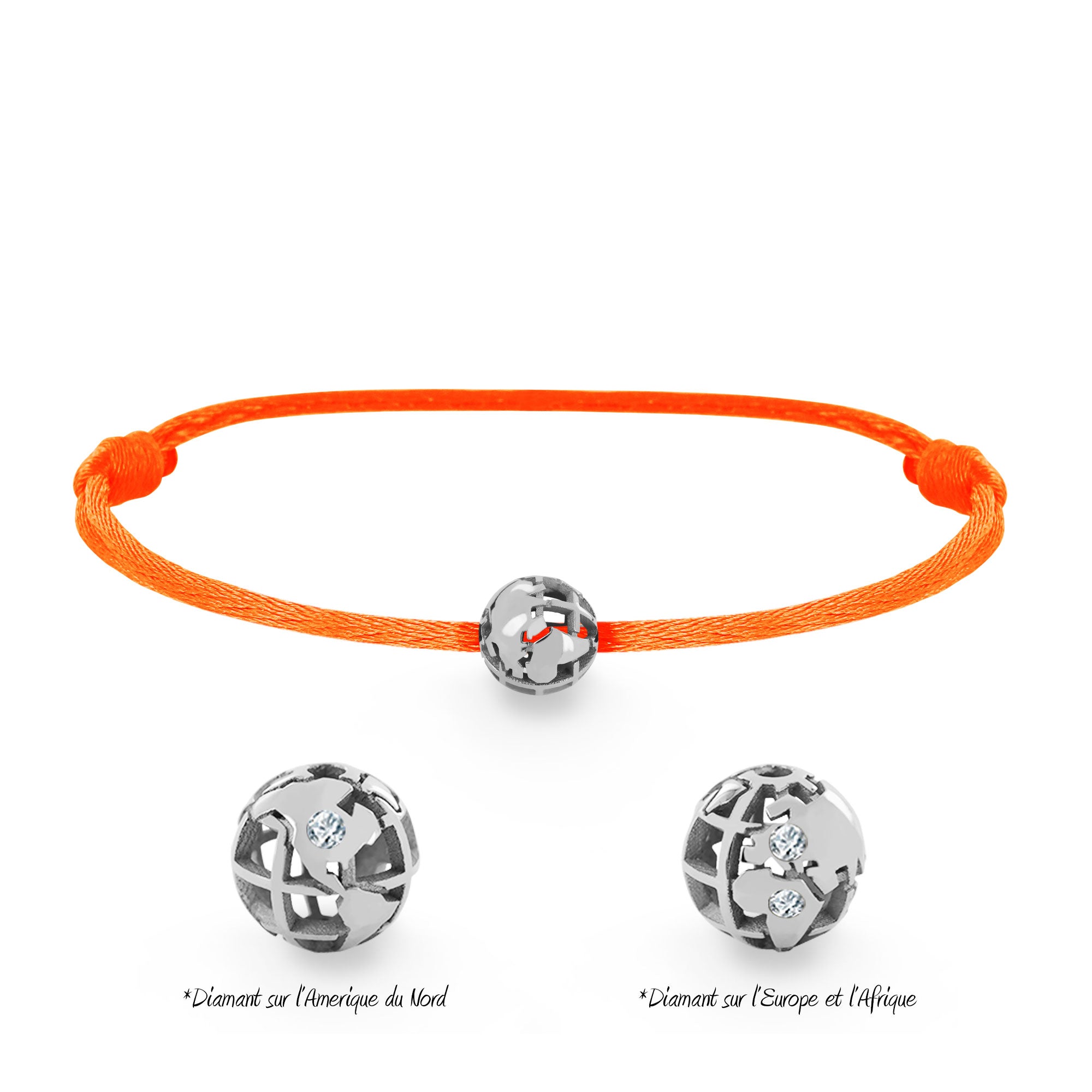 Bracelet Perle de voyage Baby personnalisable