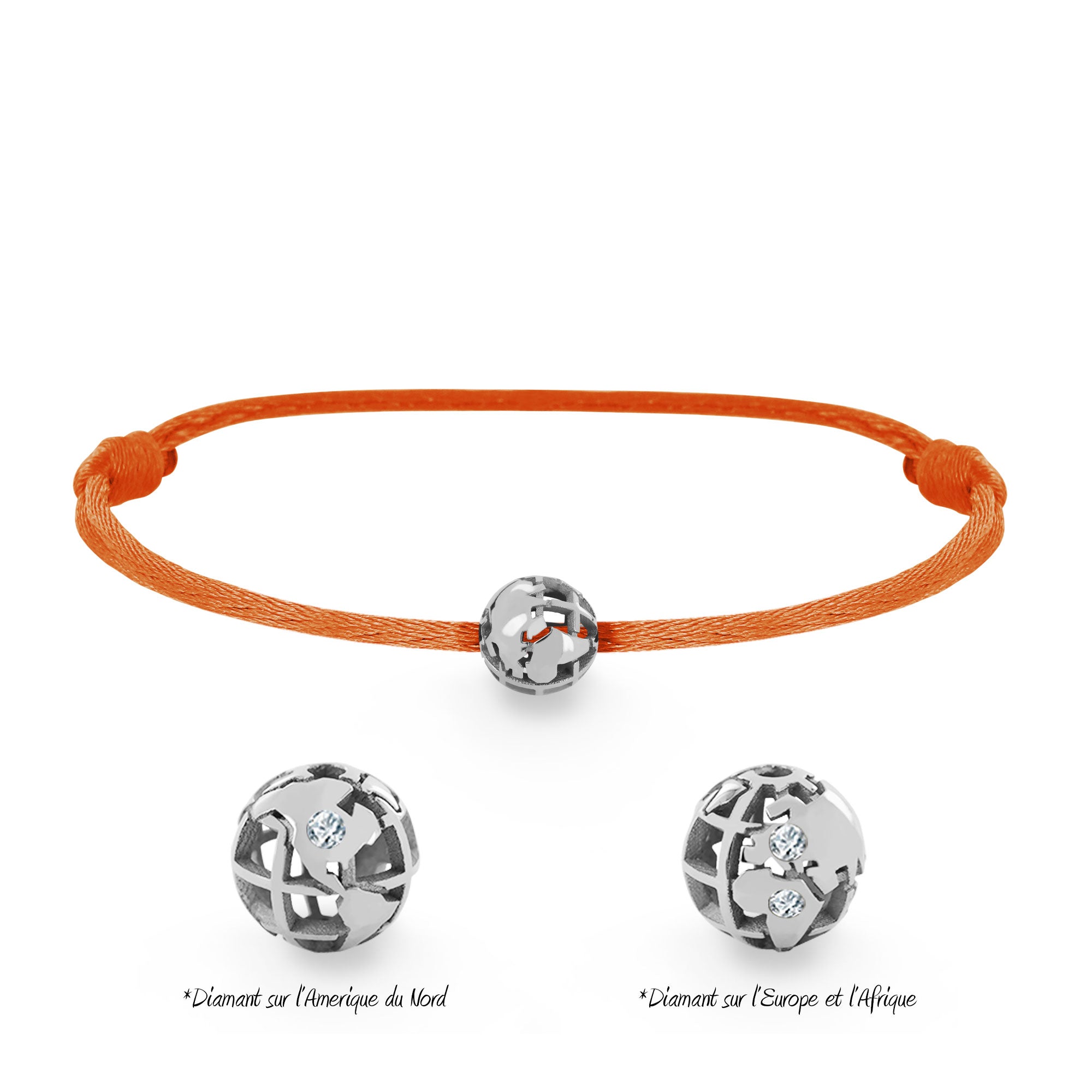 Bracelet Perle de voyage Baby personnalisable
