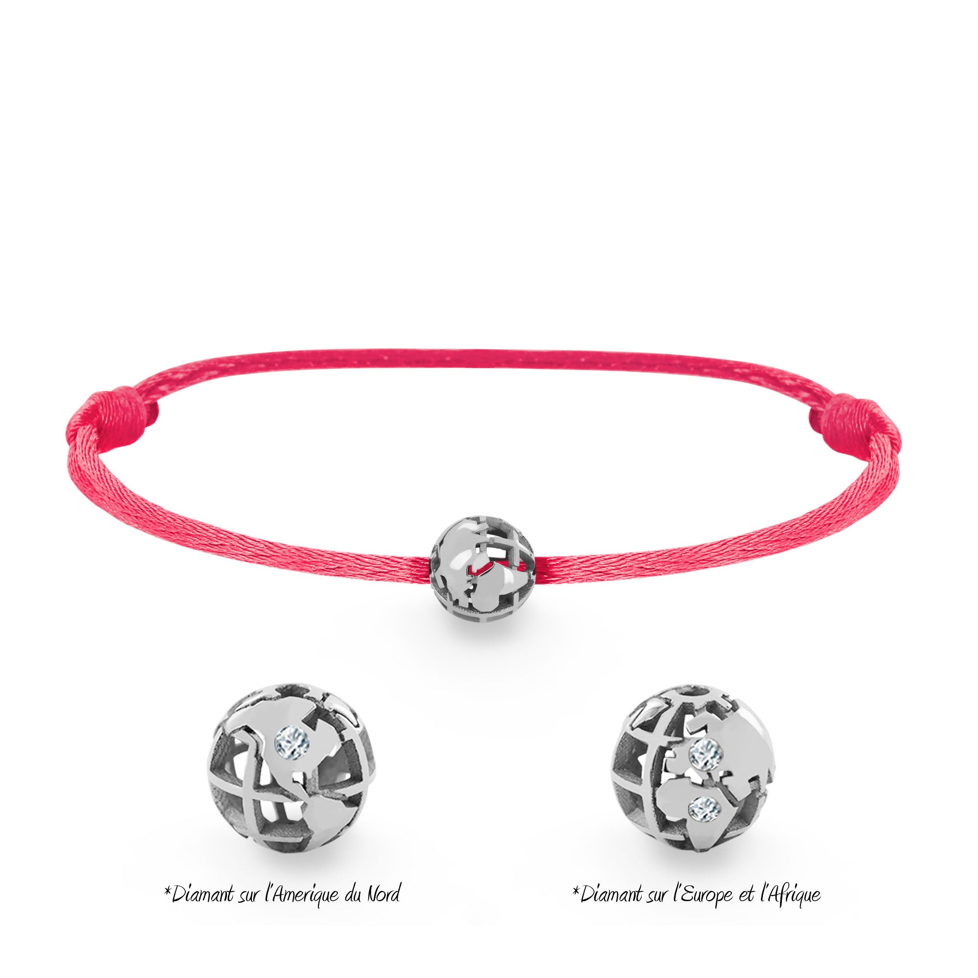Bracelet Perle de voyage Baby personnalisable