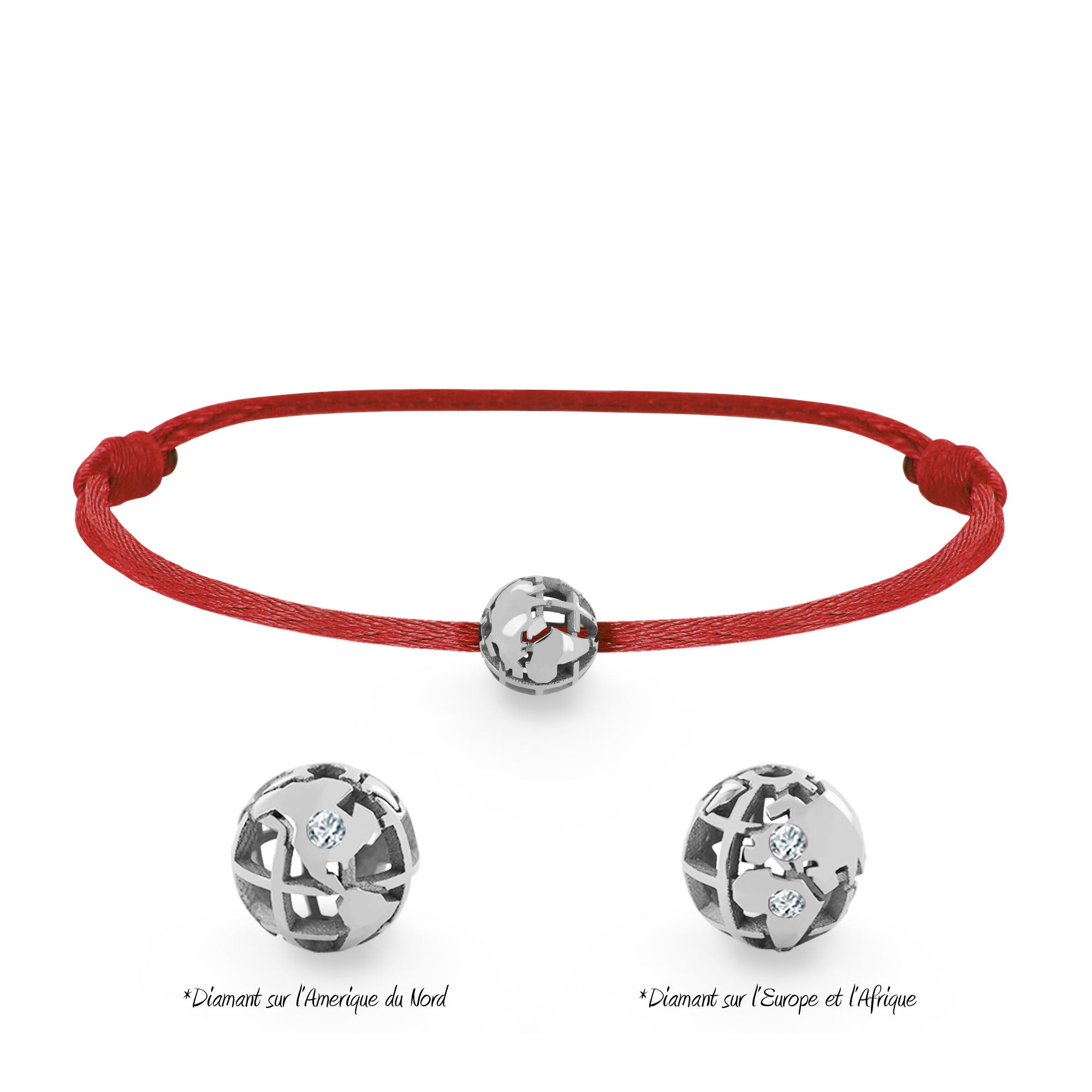 Bracelet Perle de voyage Baby personnalisable