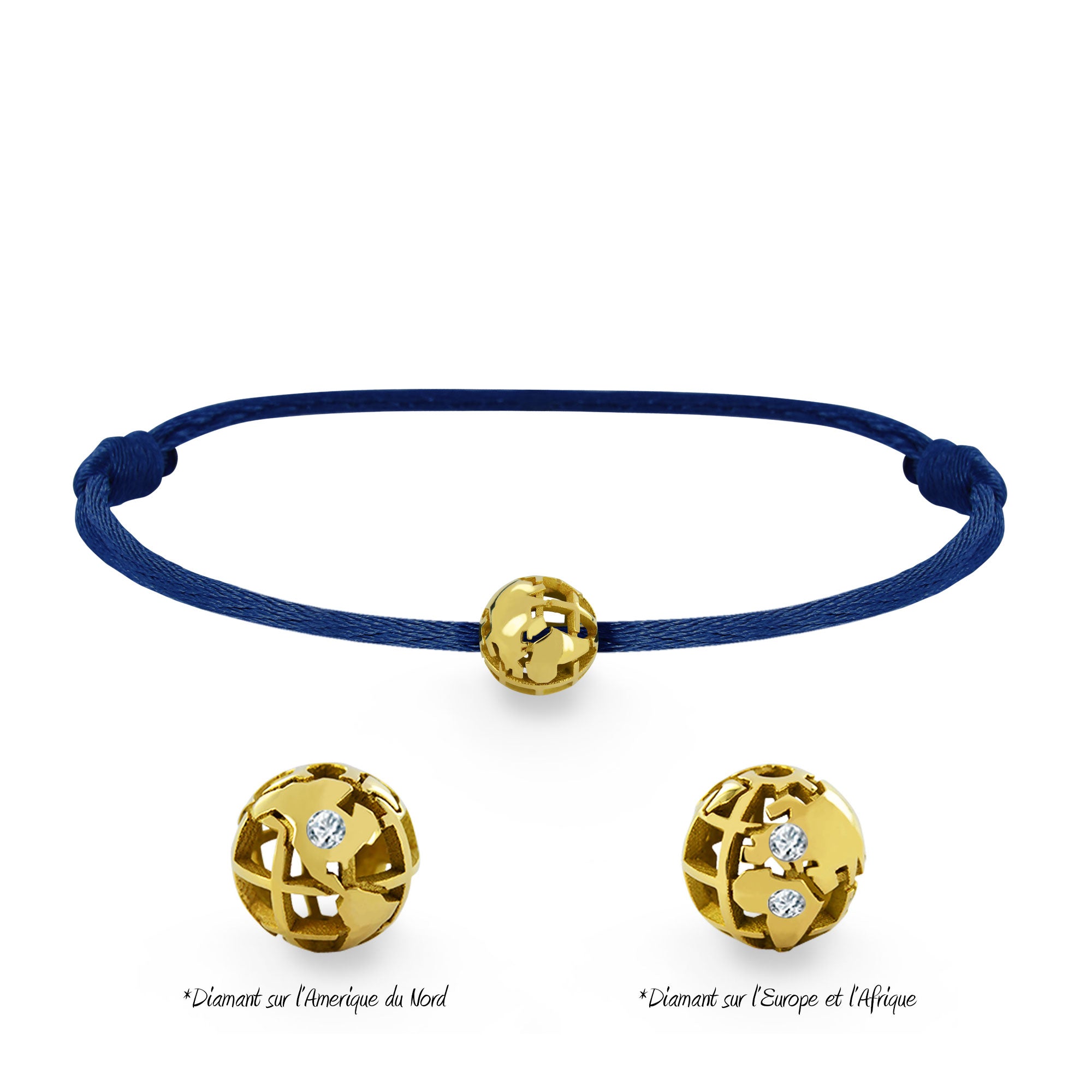 Bracelet Perle de voyage Baby personnalisable