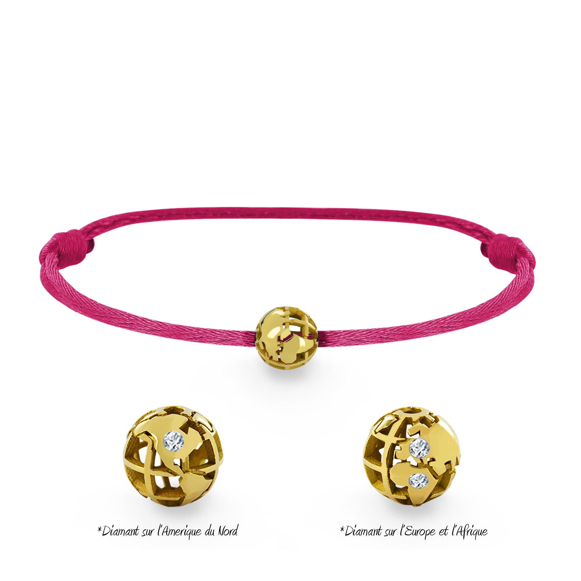 Bracelet Perle de voyage Baby personnalisable