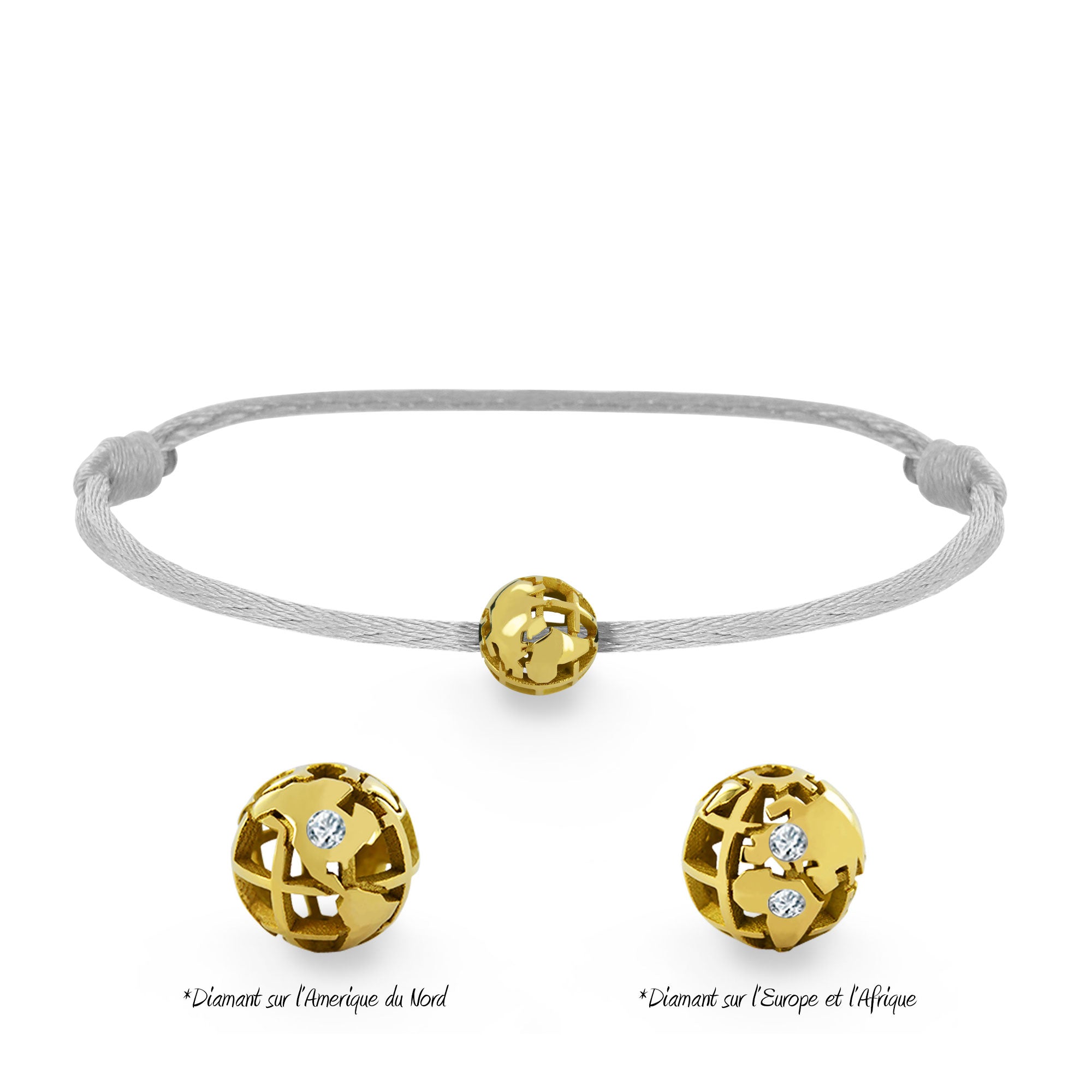 Bracelet Perle de voyage Baby personnalisable