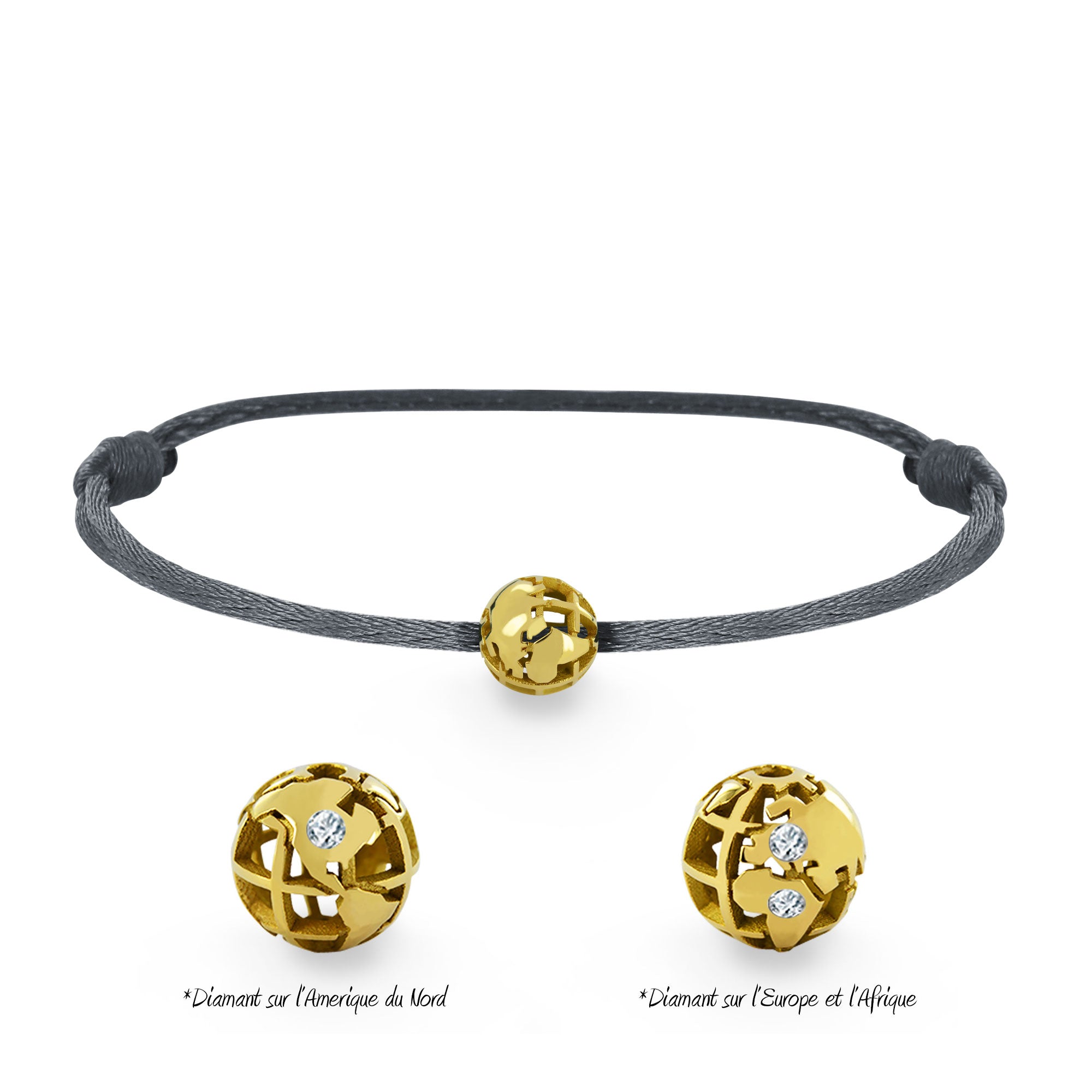 Bracelet Perle de voyage Baby personnalisable