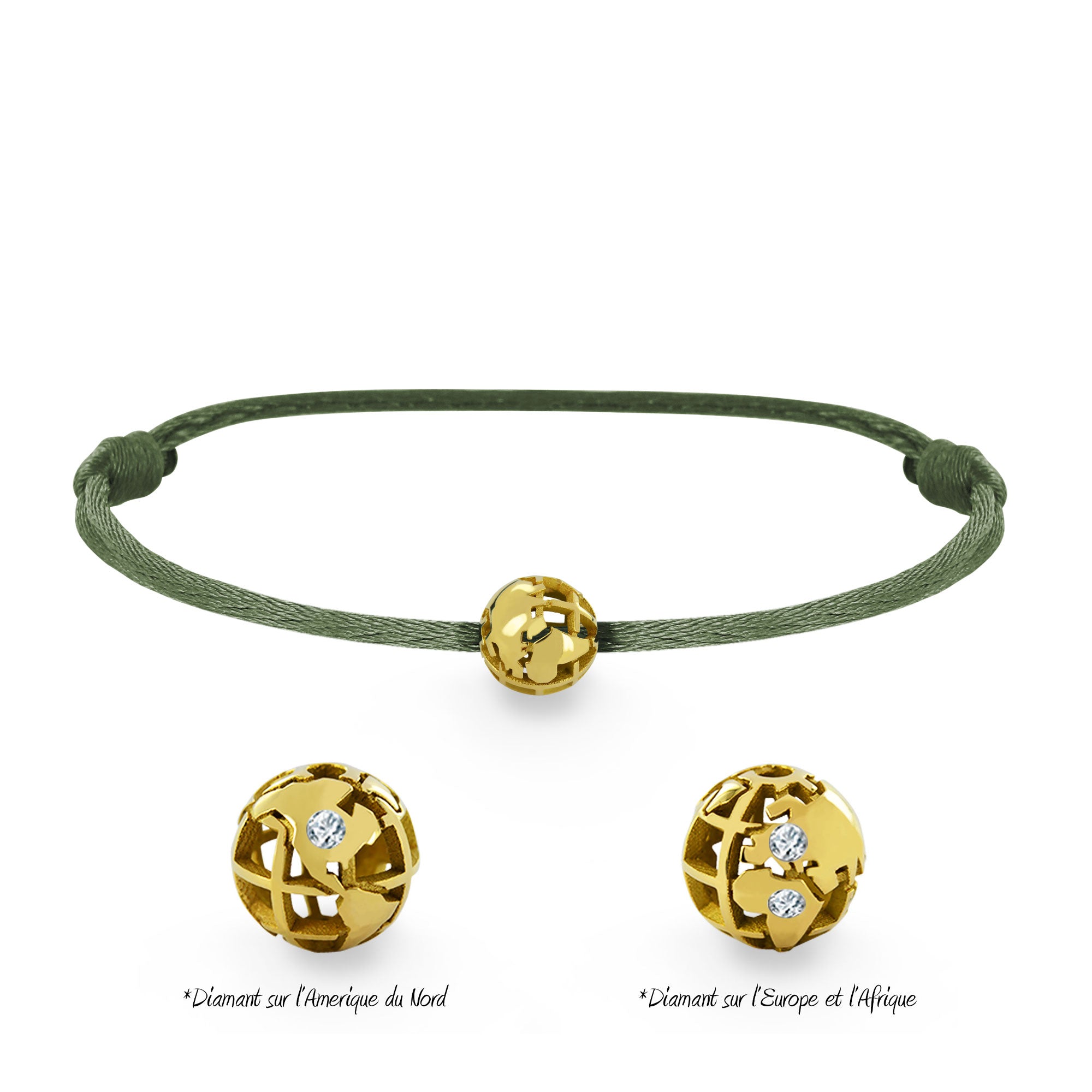 Bracelet Perle de voyage Baby personnalisable