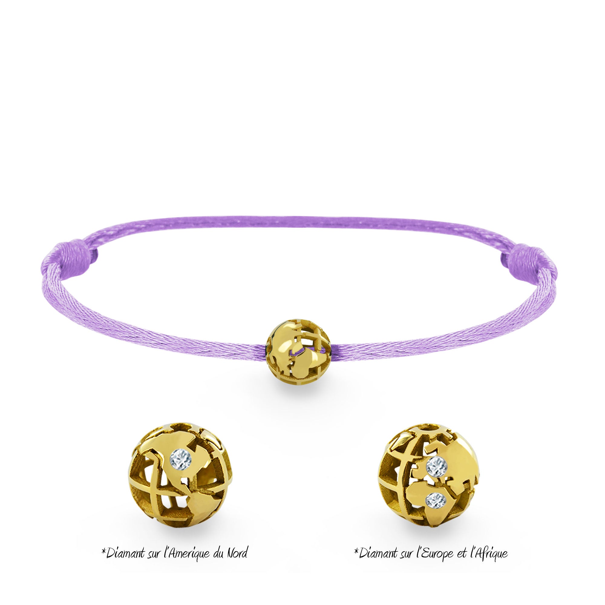 Bracelet Perle de voyage Baby personnalisable