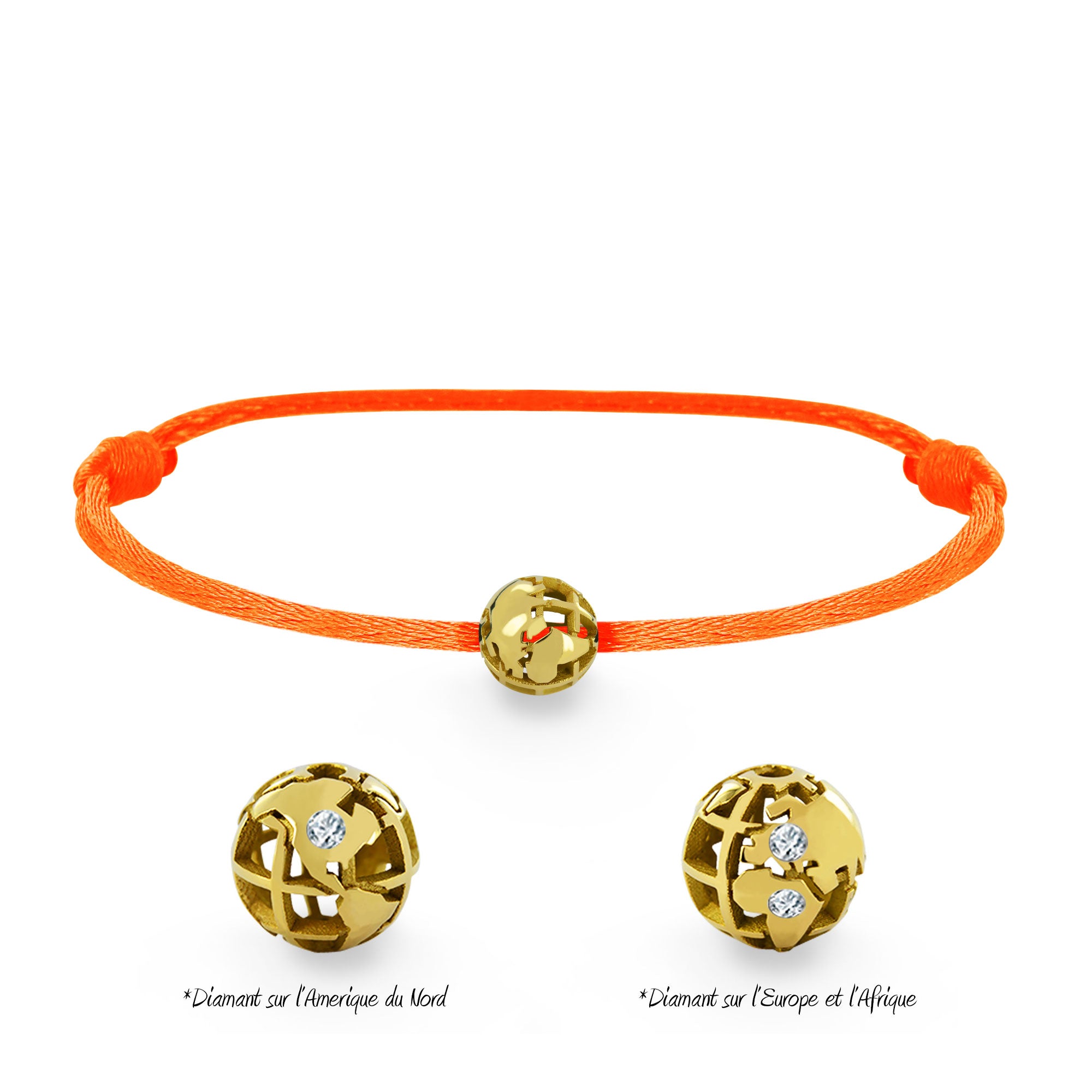 Bracelet Perle de voyage Baby personnalisable