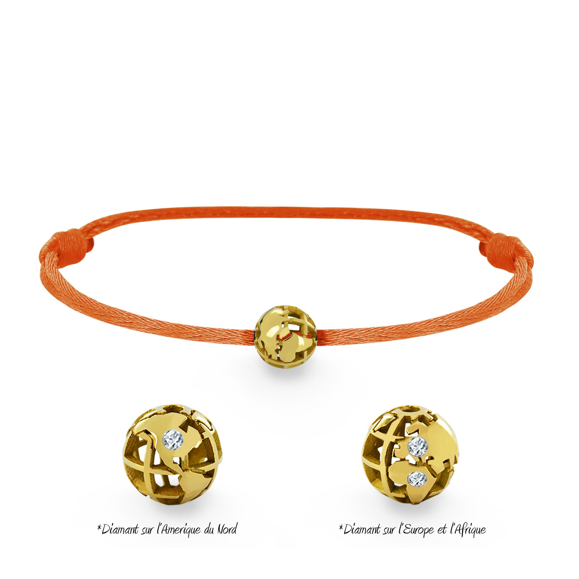 Bracelet Perle de voyage Baby personnalisable