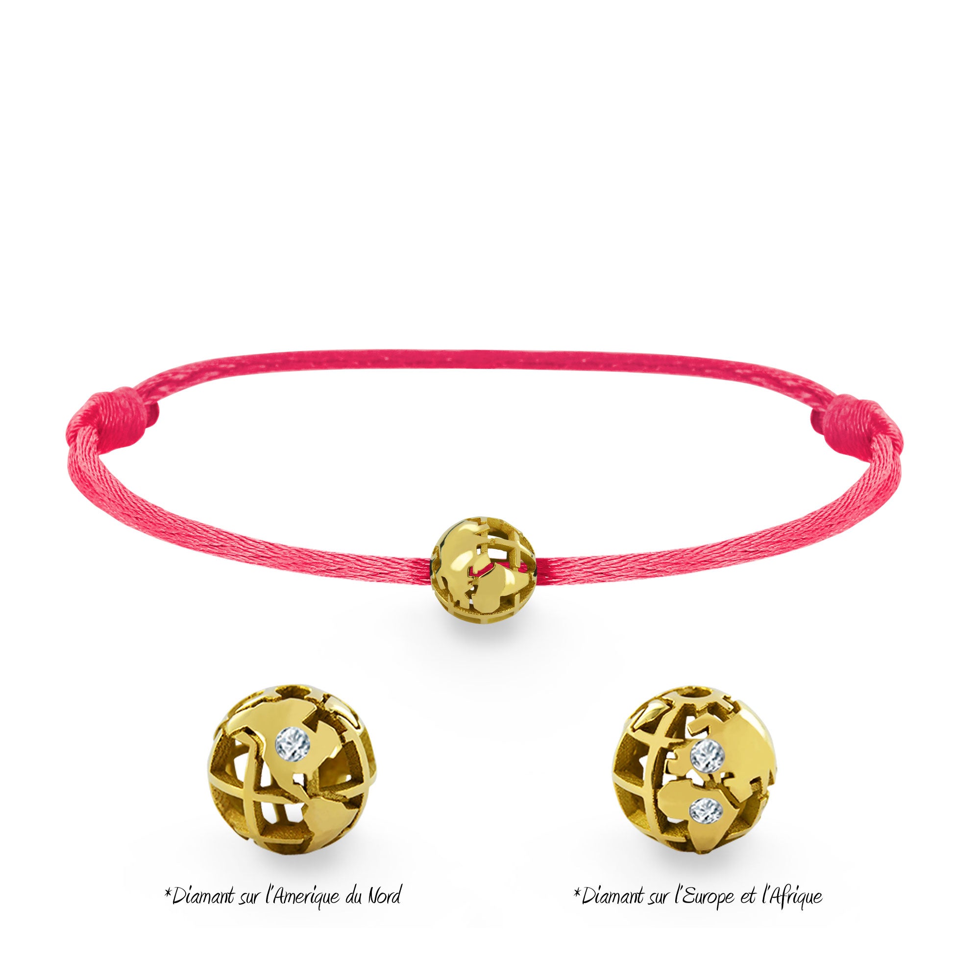 Bracelet Perle de voyage Baby personnalisable