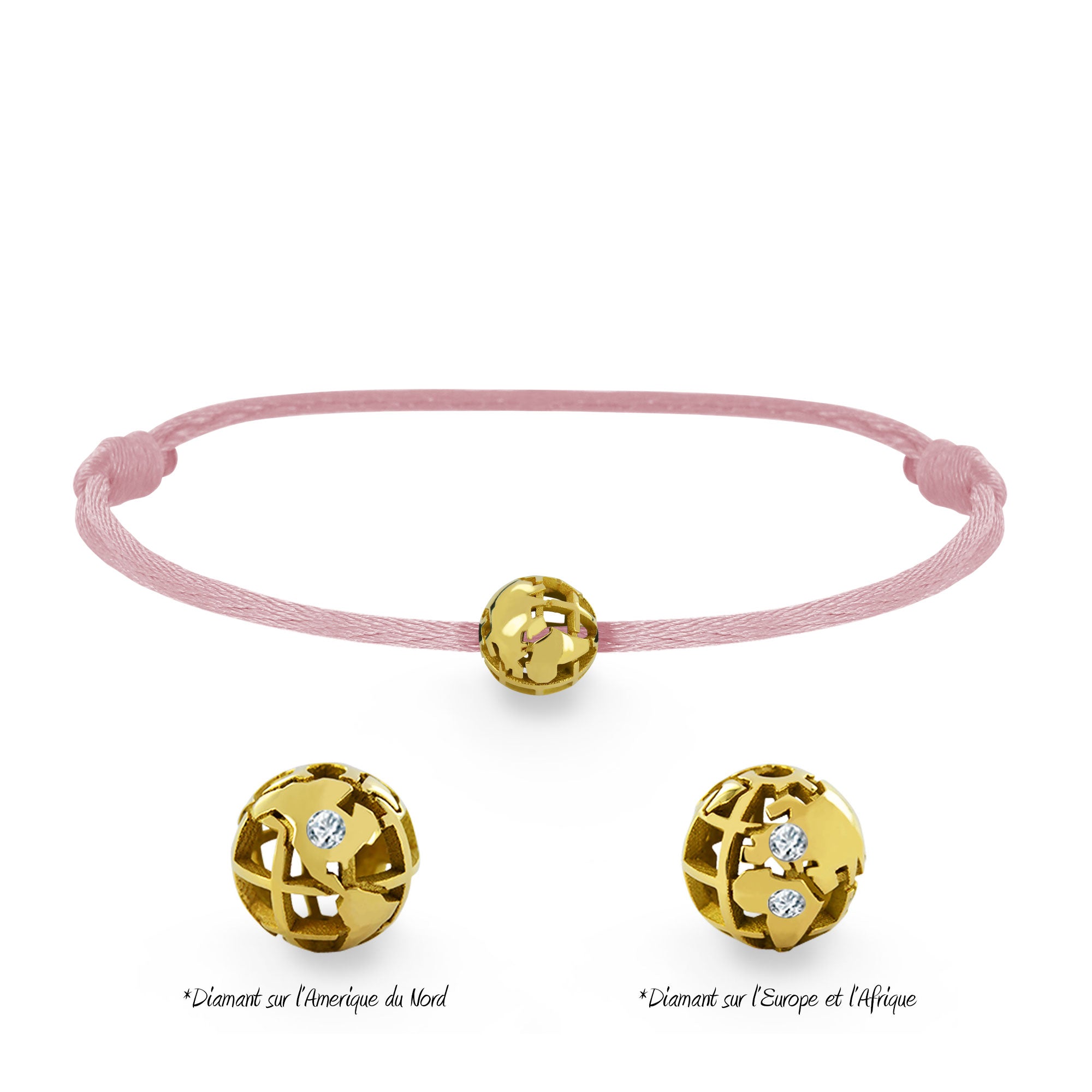 Bracelet Perle de voyage Baby personnalisable