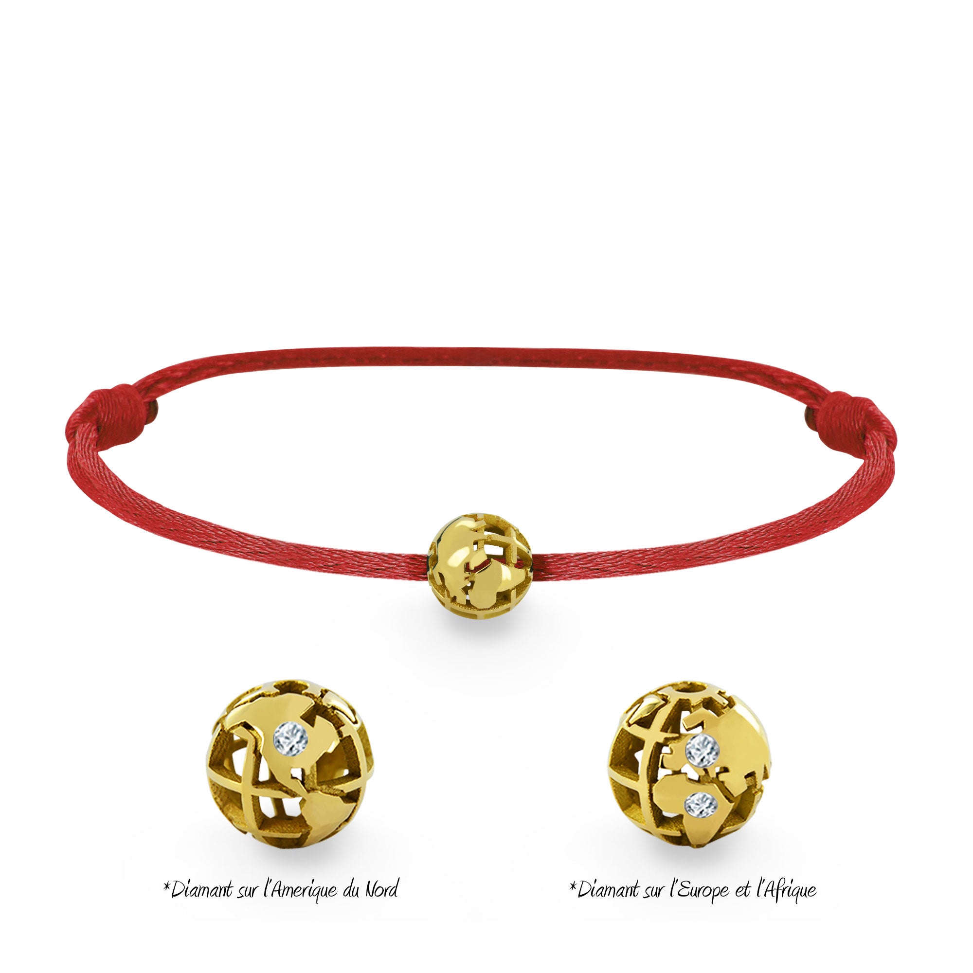 Bracelet Perle de voyage Baby personnalisable