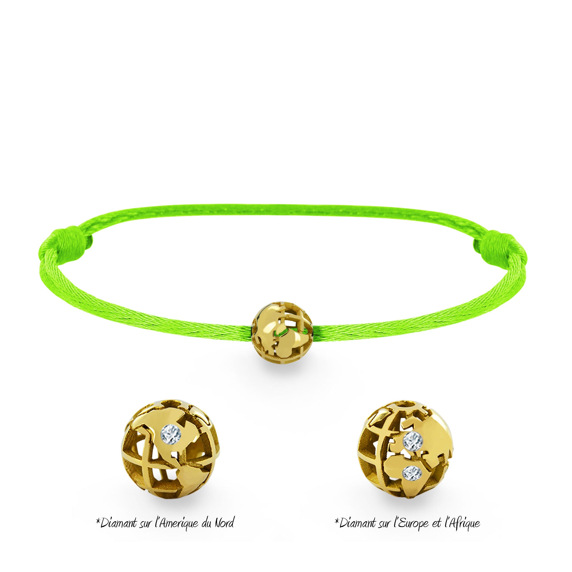 Bracelet Perle de voyage Baby personnalisable