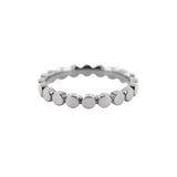 Bague anneau Dômes ronds en or