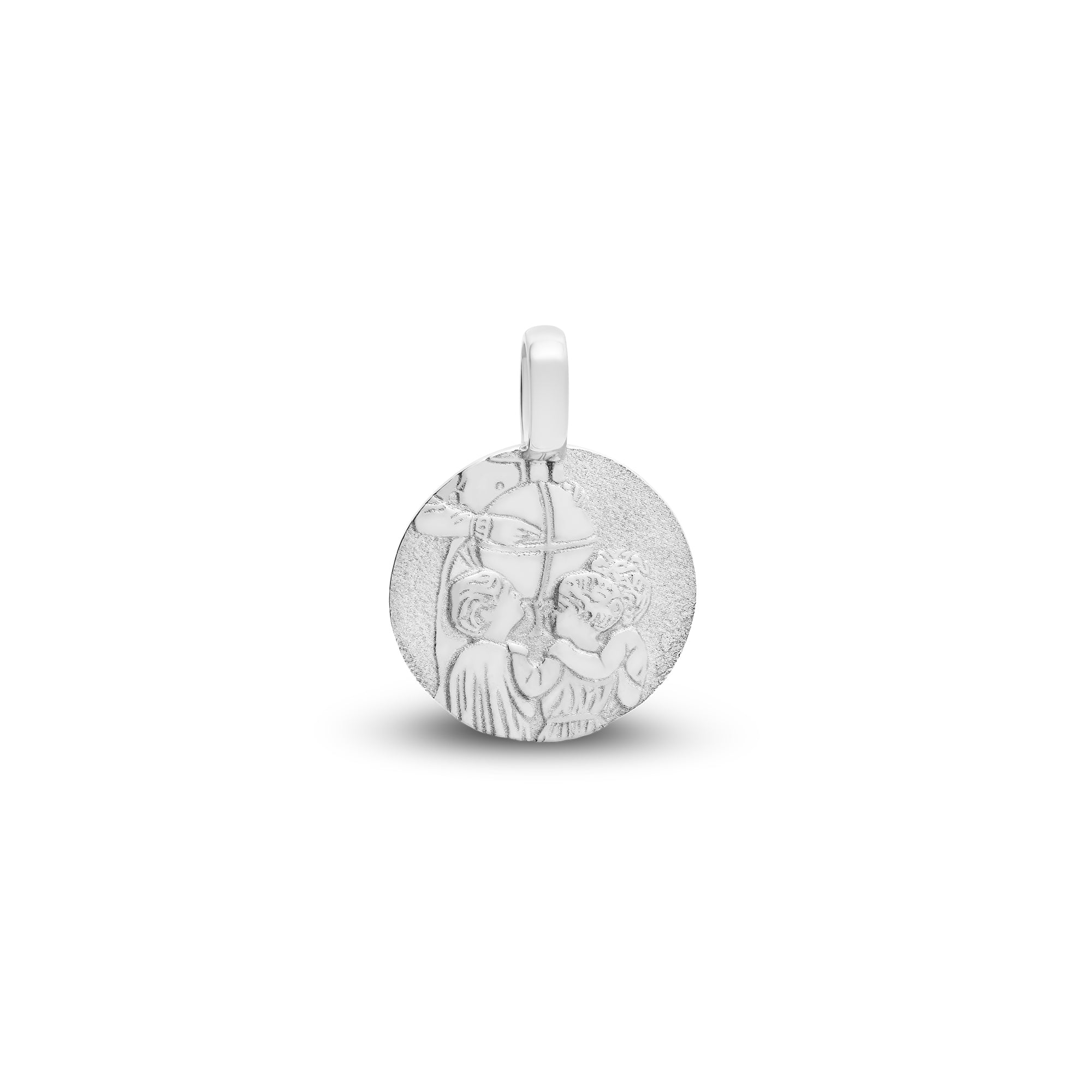 Médaille ronde des garçons small en or