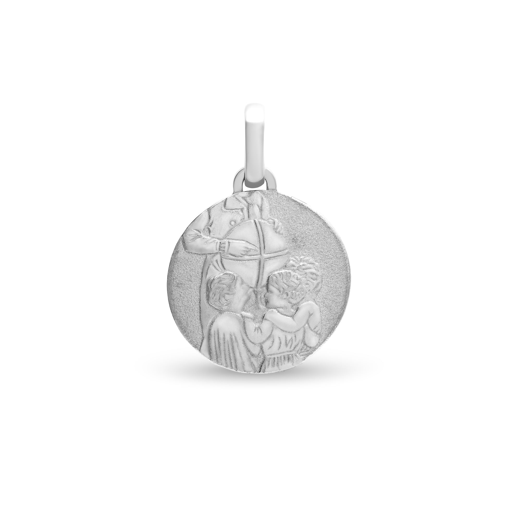 Médaille ronde des garçons médium en or