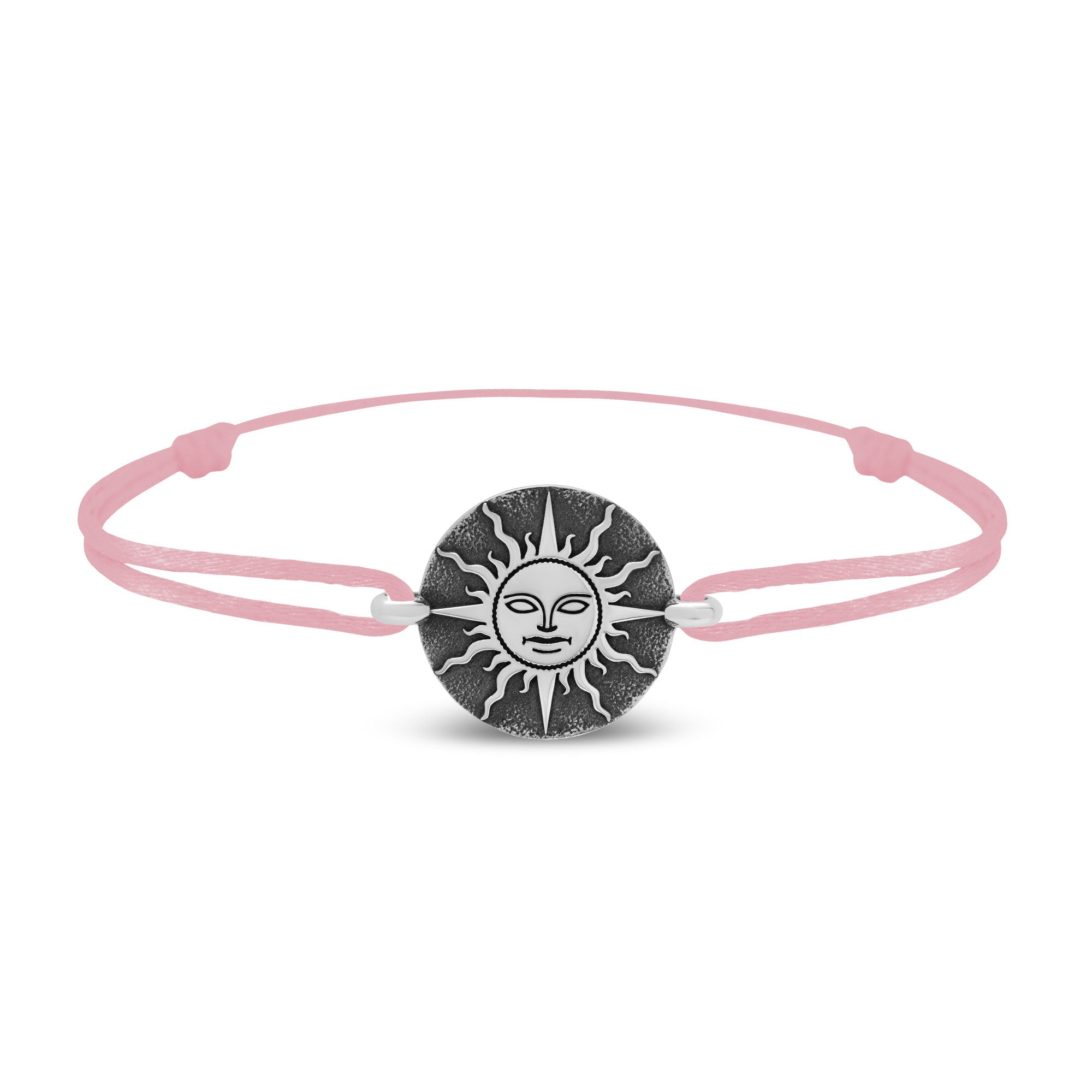Bracelet lien soleil en argent