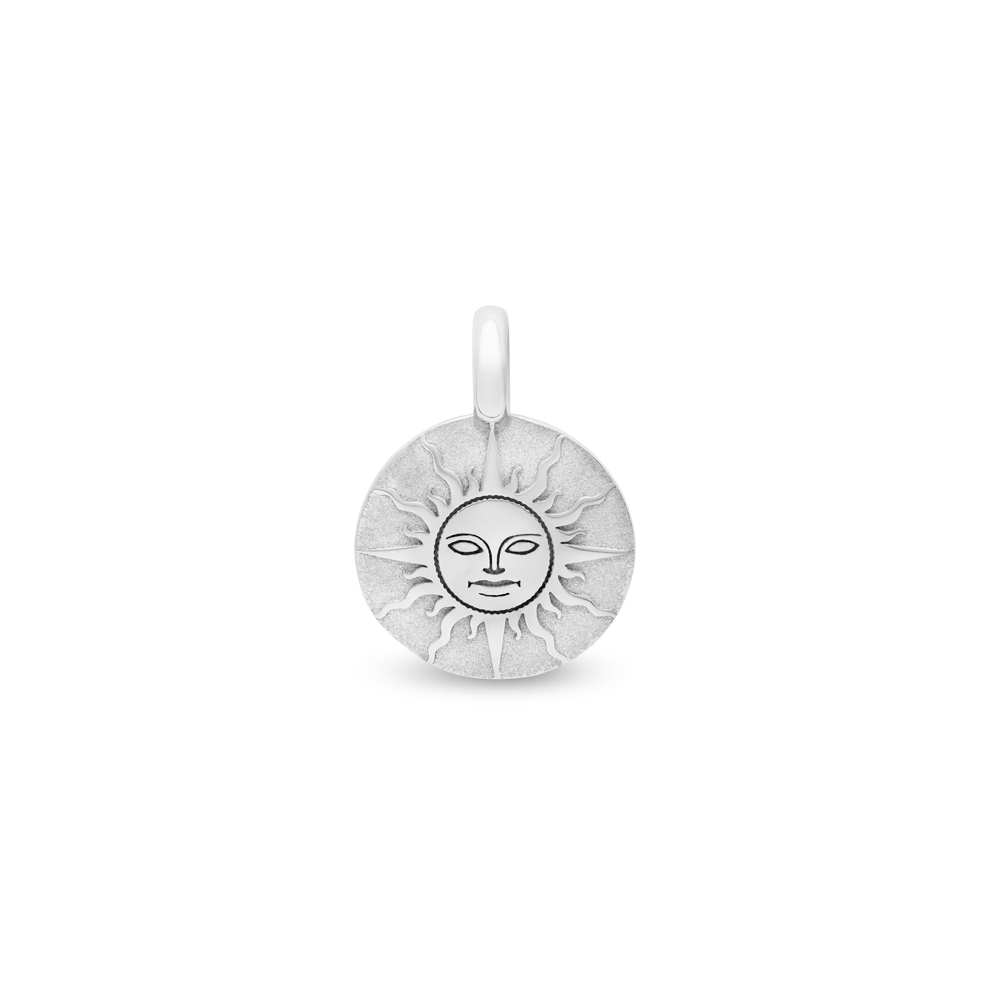 Médaille soleil small en or