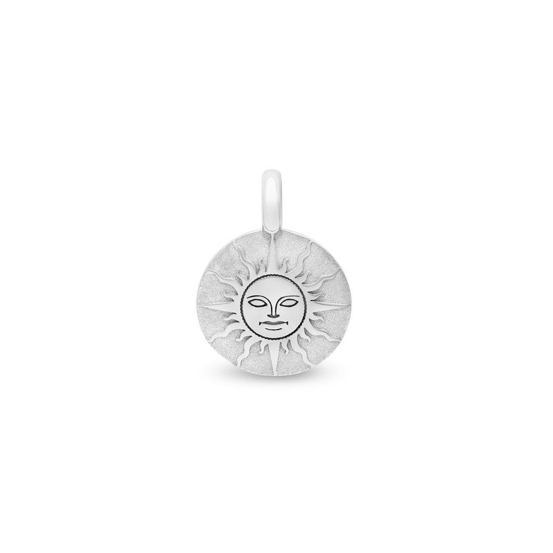 Médaille soleil small en or