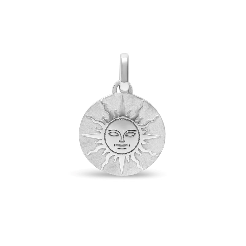 Médaille soleil médium en or