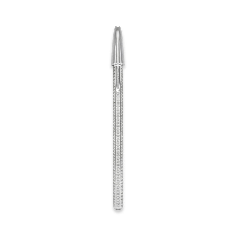 stylo bic cristal de créateur en bronze et or blanc bic x tournaire