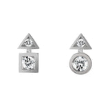 Boucles d'oreilles Alchimie Trilogie N°0