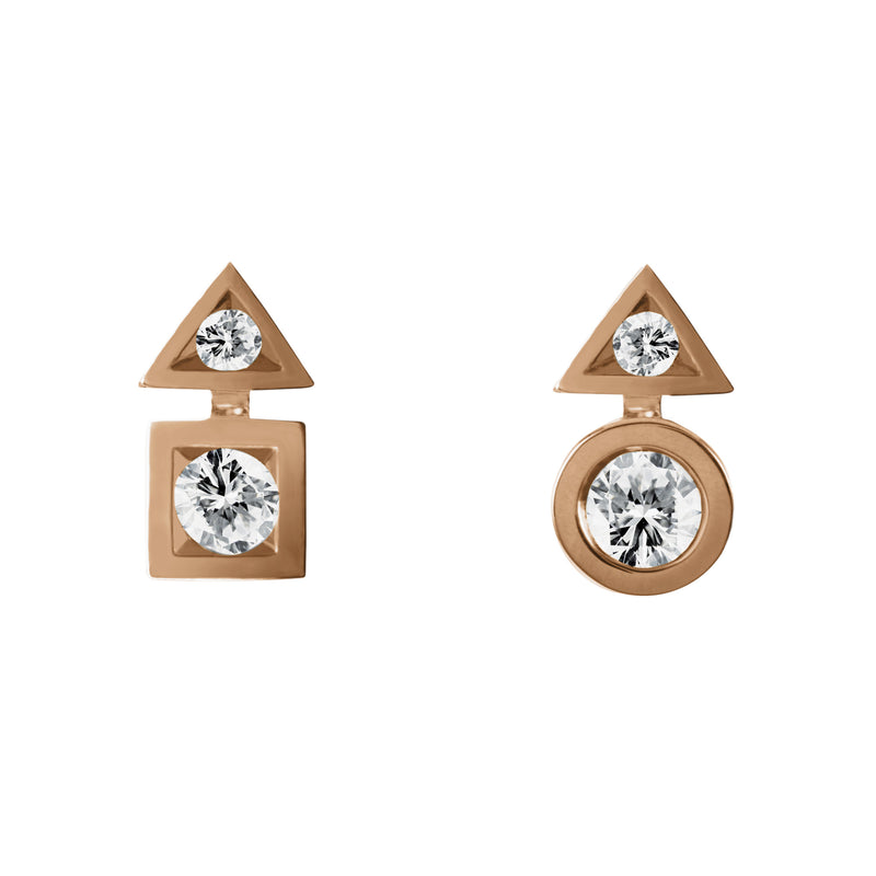 Boucles d'oreilles Alchimie Trilogie N°0