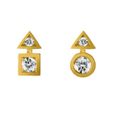 Boucles d'oreilles Alchimie Trilogie N°1
