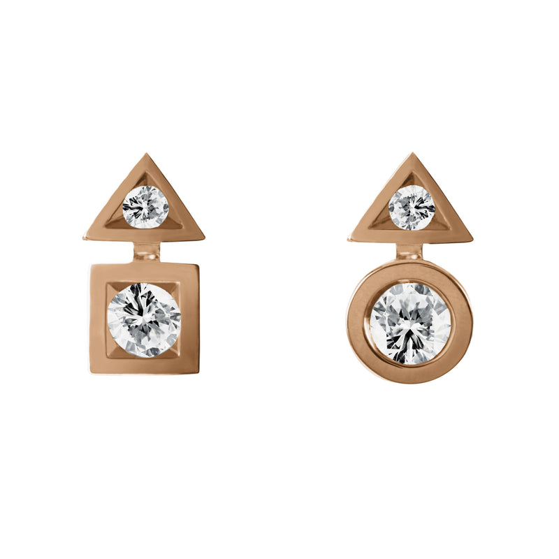 Boucles d'oreilles Alchimie Trilogie N°1