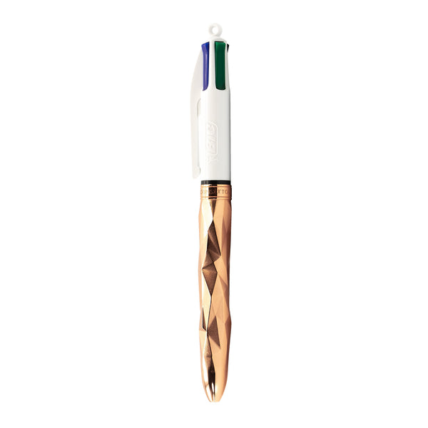 BIC 4 Colours "Bic x Orlinski x Tournaire" pink bronze