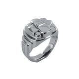 signet Small silver mask