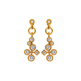 Boucles d'oreilles Cascade Diamants