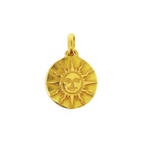 Médaille laïques Tournaire Soleil or