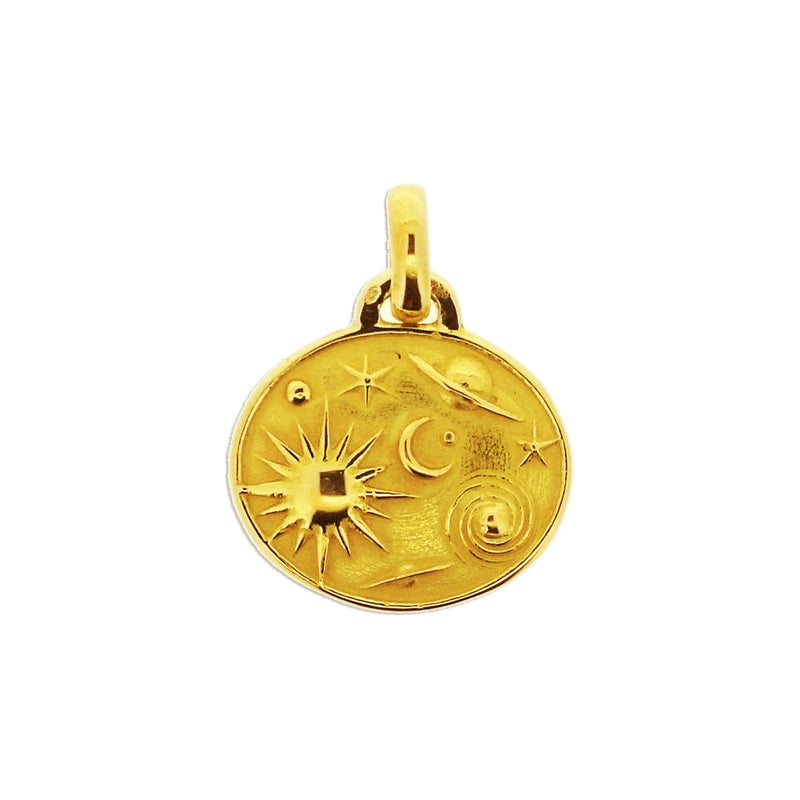 Médaille laïques Tournaire Astres or