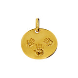 Médaille laïques Tournaire 3 Petites empreintes or