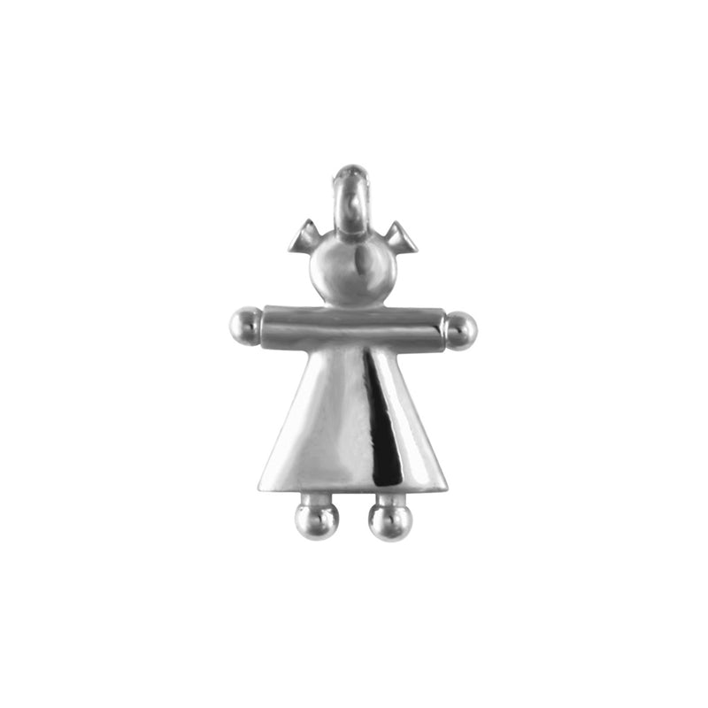 Pendentif personnage petite fille en or Tournaire