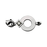 Bracelet chaine Tournaire or et diamant signe éclipse rond