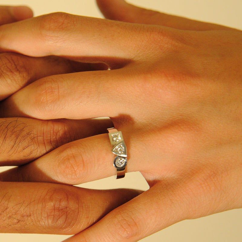 Bague trilogie tournaire clearance