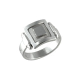 Bague Astrée carré small tout en or